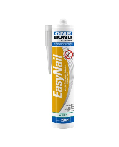 SILICONE ACRILICO CARTONGESSO E DECORAZIONI EASY NAIL bianco ml 280
