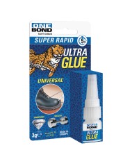 ADESIVO ISTANTANEO UNIVERSALE GEL ULTRA GLUE UNIVERSAL GEL gr. 3