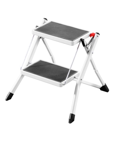 SGABELLO APRIBILE GRADINO CON TAPPETINO KLOSE 2 gradini - aperto cm. 49 x 48,8 x h.44,5