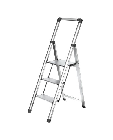 SGABELLO ALU-STEP 3 gradini - aperto cm 72 x 45 x h.128,8
