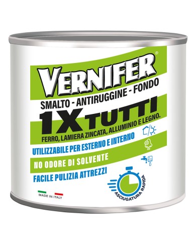 VERNICE ANTIRUGGINE ACRILICA VERNIFER 1 X TUTTI Ml. 500