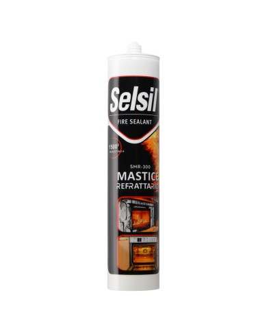 SIGILLANTE REFRATTARIO SMR-300 ml 300 - colore nero