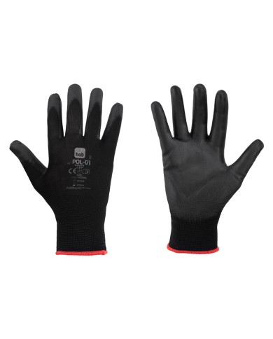 GUANTI POLIESTERE POLIURETANO SPECIAL HOB POL-01 Tg