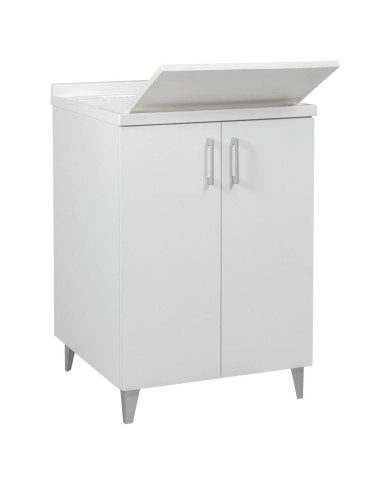 MOBILE LAVATOIO DOPPIA ANTA WOODY TOP cm 60 x 50 x h.87