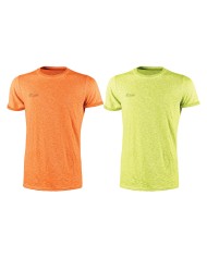 MAGLIA A GIROCOLLO FLUO