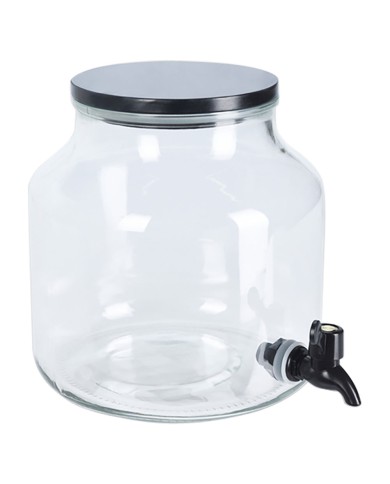 CARAFFA DISPENSER CON TAPPO ERMETICO 5,2 litri