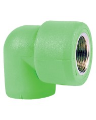 GOMITO A 90° FILETTATO FEMMINA 20 x 1 2