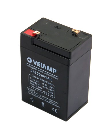 BATTERIA RICARICABILE mm.70 x 48 x h.107 - 4 Ah