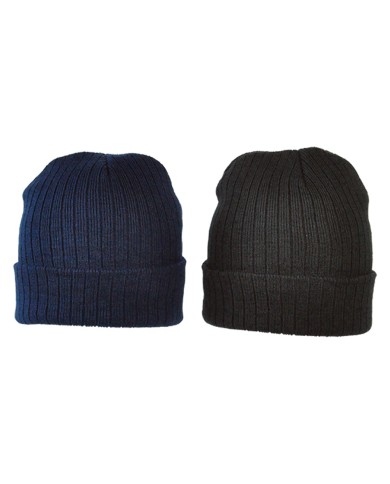 CAPPELLO A CUFFIA IN ACRILICO interno in pile - 6 pezzi