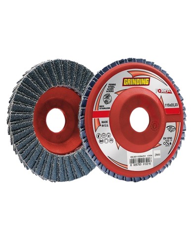 DISCO LAMELLARE PER ACCIAIO INOX FORZA 115