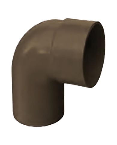 CURVA 87° PER TUBO PLUVIALE IN PVC 87° Ø 80 (chiusa)