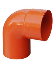 CURVA 87° IN PVC 87°