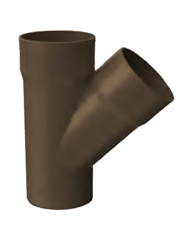DERIVAZIONE PER TUBO PLUVIALE IN PVC 45° Ø 80