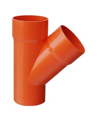 DERIVAZIONE 45° IN PVC 45°
