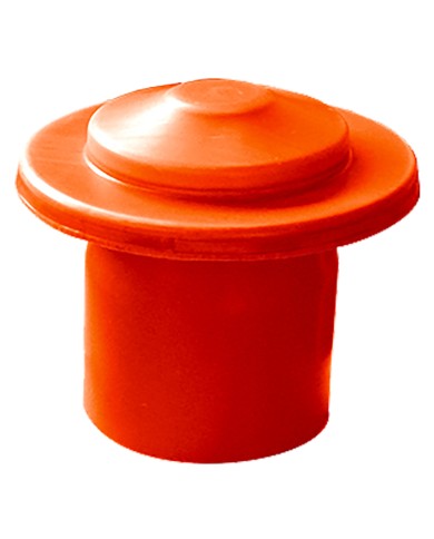 TESTA ESALATORE IN PVC Ø 80