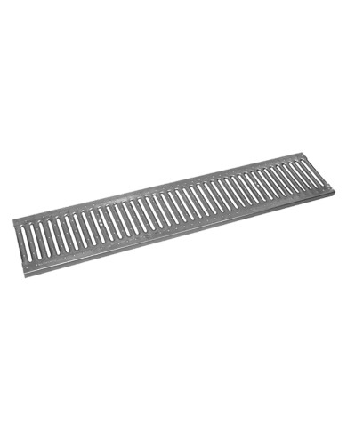 GRIGLIA ZINCATA PER CANALETTA TOP A15 - cm 100 x 19,9 x H. 2,1