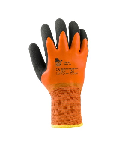 GUANTI INVERNALI POLIESTERE LATTICE GI40N Tg