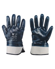 GUANTI NBR MANICHETTA TELA BROK 800 Tg. 10 (XL)
