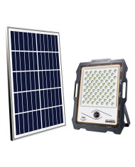 PROIETTORE A LED CON TELECAMERA E PANNELLO SOLARE 200W (pannello 20W) - 730 lumen