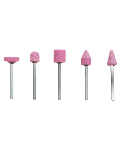 MOLE ABRASIVE AL CORINDONE ROSA 398.00 set 5 pezzi