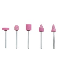 MOLE ABRASIVE AL CORINDONE ROSA 398.00 set 5 pezzi