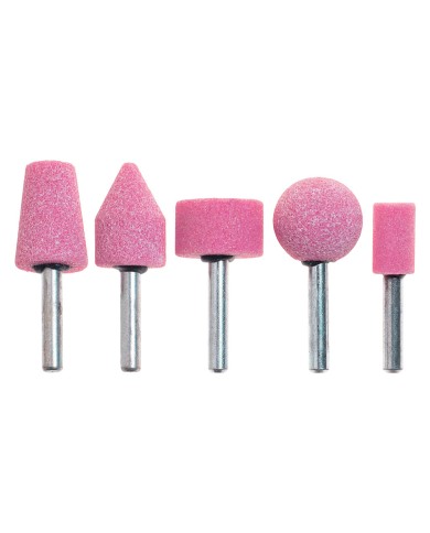 MOLE ABRASIVE AL CORINDONE ROSA 399.00 set 5 pezzi