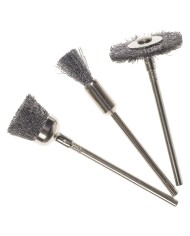 SET MINI SPAZZOLE PER TRAPANO set 3 pezzi