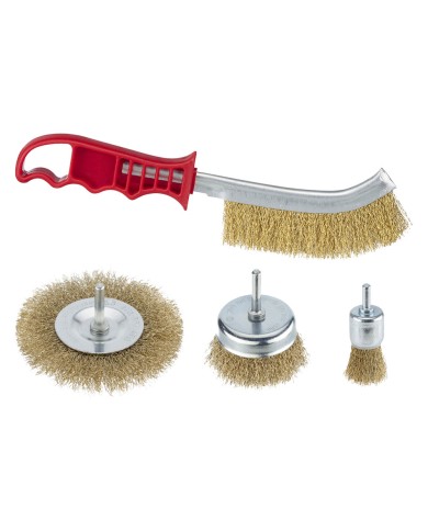 SET SPAZZOLE MISTE set 4 pezzi