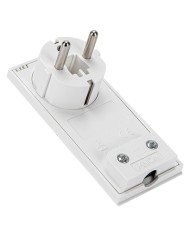 SPINA VOLANTE PIATTA SCHUKO CLOCK 80150