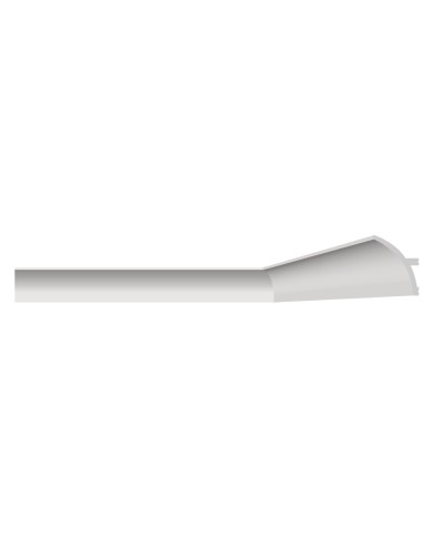 CORNICE DECORATIVA PER SOFFITTO SERIE LUXSTYL mod. L7556 - mm. 56 x 75 x 2 mt