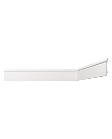 BATTISCOPA DECORATIVO SERIE LUXSTYL mod. L10014 - mm 14 x 100 x 2 mt