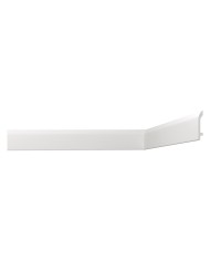 BATTISCOPA DECORATIVO SERIE LUXSTYL mod. L10015 - mm 15 x 100 x 2 mt
