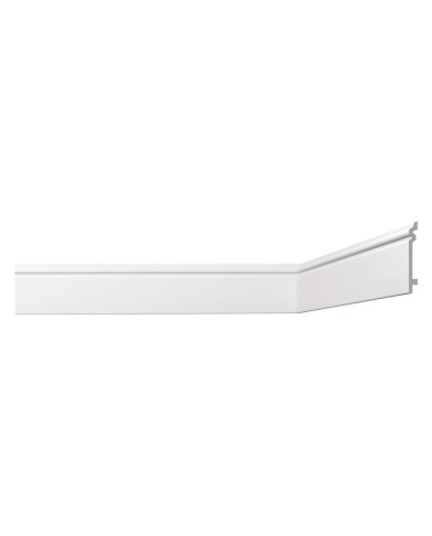 BATTISCOPA DECORATIVO SERIE LUXSTYL mod. L12515 - mm 15 x 125 x 2 mt