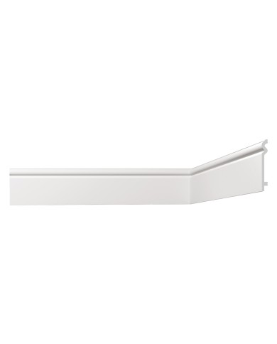 BATTISCOPA DECORATIVO SERIE LUXSTYL mod. L14015 - mm 15 x 140 x 2 mt