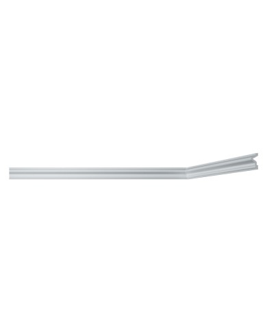 CORNICE DECORATIVA PER SOFFITTO SERIE LUXSTYL mod. L4620 - mm. 20 x 46 x 2 mt