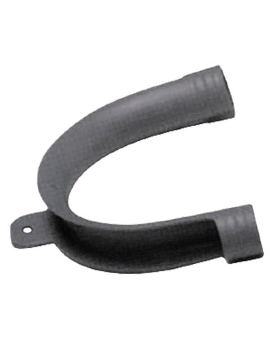 GANCIO SUPPORTO AD U PER TUBO LAVATRICE piagatura a 180 °