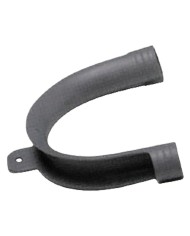 GANCIO SUPPORTO AD U PER TUBO LAVATRICE piagatura a 180 °