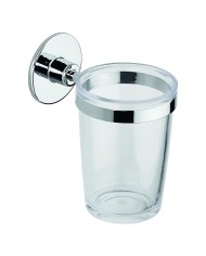 PORTA SPAZZOLINI SERIE WIND cromo
