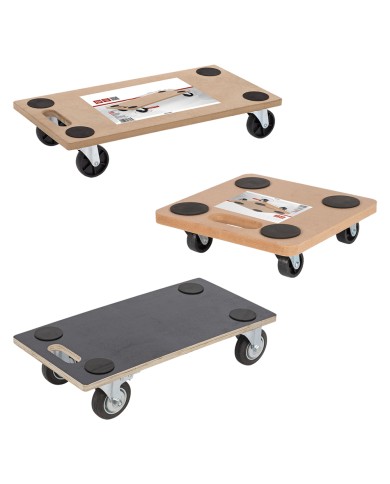 CARRELLO MULTIUSO PEDANA LEGNO 29 x