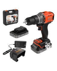 TRAPANO AVVITATORE A BATTERIA CON PERCUSSIONE BCD383D XK-QW 18V
