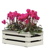CASSETTA PORTAFIORI TINA FLOWER cm 25 x 15,5 x h.10,5