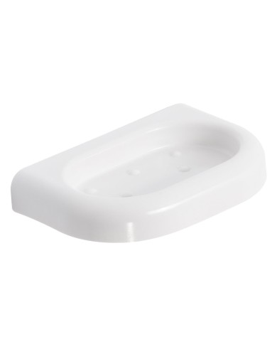 PORTA SAPONE SERIE LINEA cm 16 x 11 x h.2,5 - con appendibile in cartone