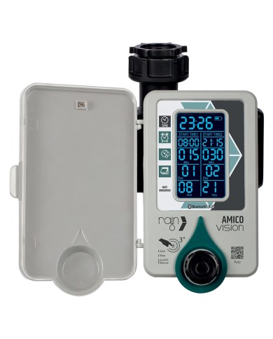 CENTRALINA PER IRRIGAZIONE DA RUBINETTO SMART AMICO VISION attacco 1 Fattacco 1 F - 1 zona