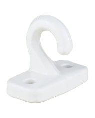 GANCIO PER BRACCETTI TENDA DA SOLE A CADUTA colore bianco