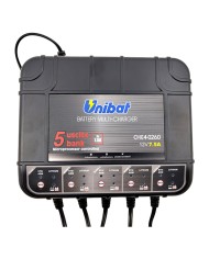 CARICABATTERIA MANTENITORE CHARGER BANK corrente di carica 14,4V (piombo) - 14,6V (litio)