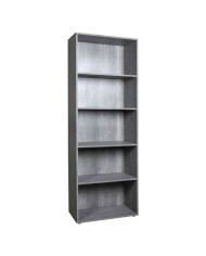 LIBRERIA LINEA FLOW 5 ripiani - cm.35 x 68 x h.200 cemento