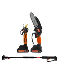 KIT POTATORE CON FORBICI A BATTERIA AFKIT set 2 pezzi