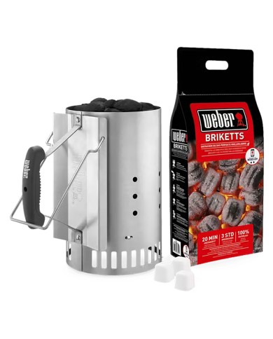 SET ACCENSIONE BARBECUE set 3 pezzi