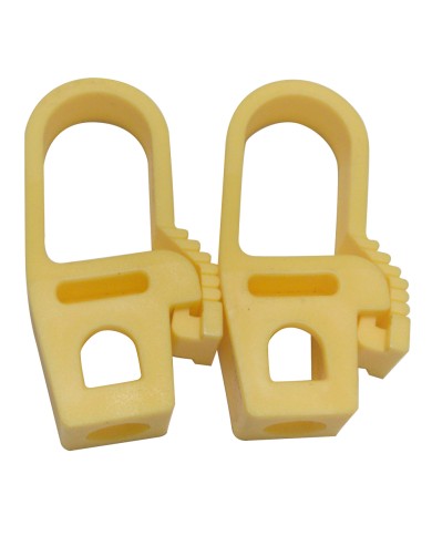 GANCIO IN PLASTICA mm. 59x29