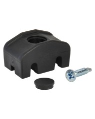 PIASTRINA DI FISSAGGIO IN NYLON colore nero